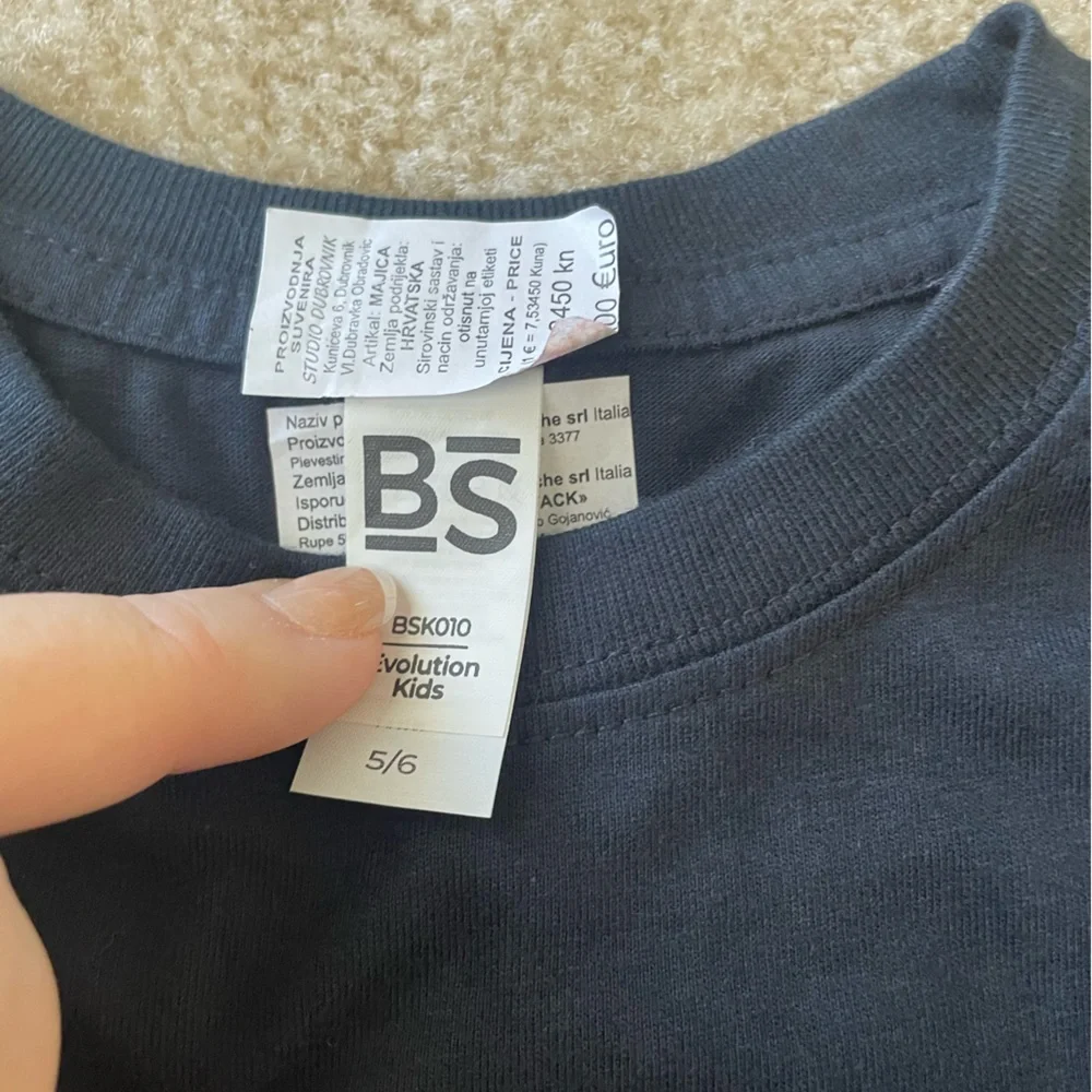 Bundle of‎ 3 Croatia Travel shirts. Boy size 5/6 and 7/8